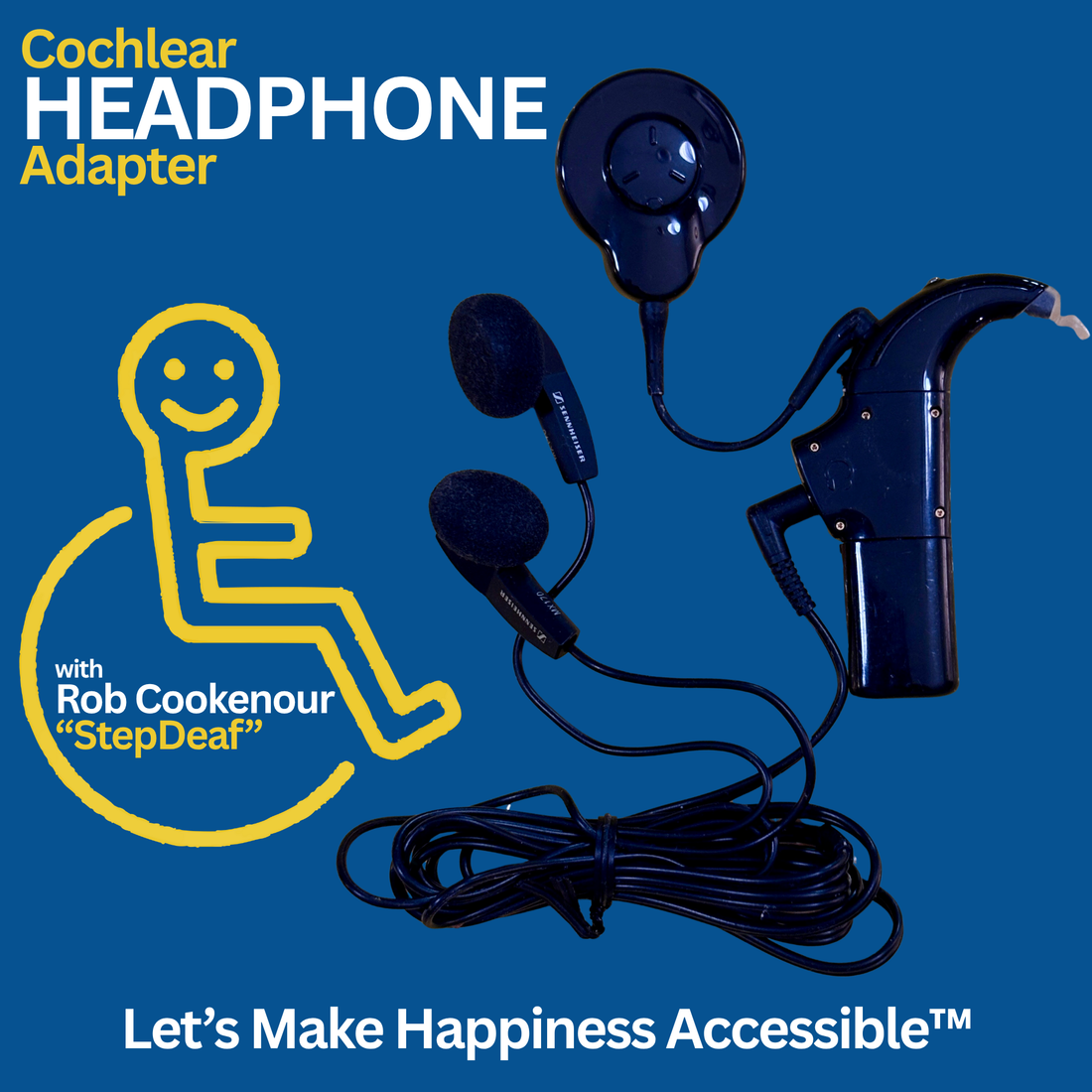 Cochlear Monitor Earphone Adaptor with Earphones (Z544578) – A Helpful Tool for the Deaf & Hard of Hearing